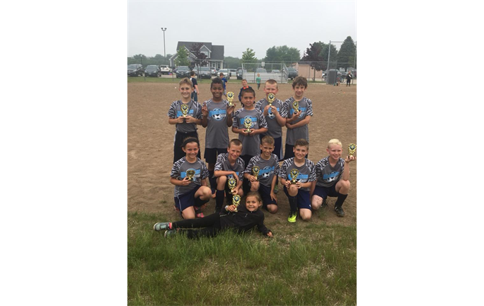 Congrats to U10 Boys 2017-18 undefeated season!